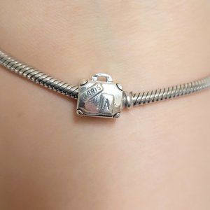 Charm Paris Lovers for Pandora Bracelet S925